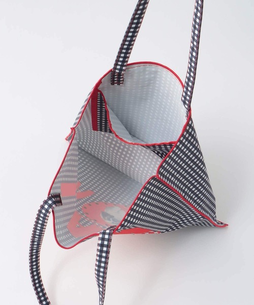 Three Four Time（ｽﾘｰﾌｫｰﾀｲﾑ）の「【Casselini】Team DOUBUTSUトート（トートバッグ・レディース・ブラック/ピンク/ベージュ・FREE）」の21枚目の写真