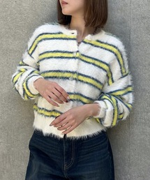 PAGEBOY | ポッピンフェザーカーディガン(ニット/セーター)