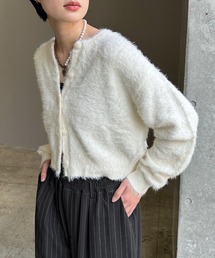 PAGEBOY | ポッピンフェザーカーディガン(ニット/セーター)