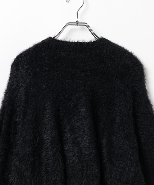 PAGEBOY（ページボーイ）の「ポッピンフェザーカーディガン（ニット/セーター・レディース・オフホワイト/ホワイト系その他/ブラック/ブルー系その他・FREE）」の14枚目の写真