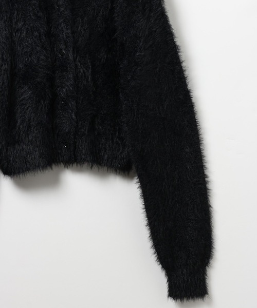 PAGEBOY（ページボーイ）の「ポッピンフェザーカーディガン（ニット/セーター・レディース・オフホワイト/ホワイト系その他/ブラック/ブルー系その他・FREE）」の13枚目の写真