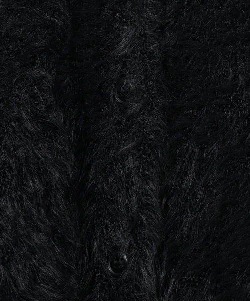 PAGEBOY（ページボーイ）の「ポッピンフェザーカーディガン（ニット/セーター・レディース・オフホワイト/ホワイト系その他/ブラック/ブルー系その他・FREE）」の9枚目の写真