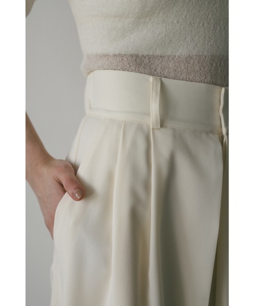 STYLEMIXER（スタイルミキサー）の「ディープタックワイドパンツ（スラックス・レディース・アイボリー/ブラック/ベージュ・SMALL/MEDIUM）」の10枚目の写真