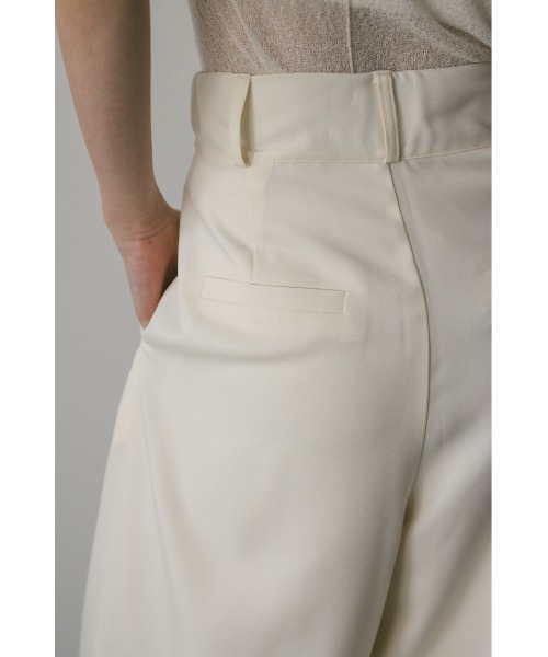 STYLEMIXER（スタイルミキサー）の「ディープタックワイドパンツ（スラックス・レディース・アイボリー/ブラック/ベージュ・SMALL/MEDIUM）」の14枚目の写真