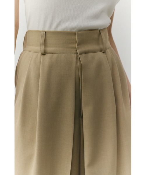 STYLEMIXER（スタイルミキサー）の「ディープタックワイドパンツ（スラックス・レディース・アイボリー/ブラック/ベージュ・SMALL/MEDIUM）」の22枚目の写真