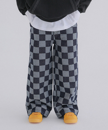 BERRYCLOSET（ベリークローゼット）の「チェクチェクワイドデニムパンツ（デニムパンツ）」
