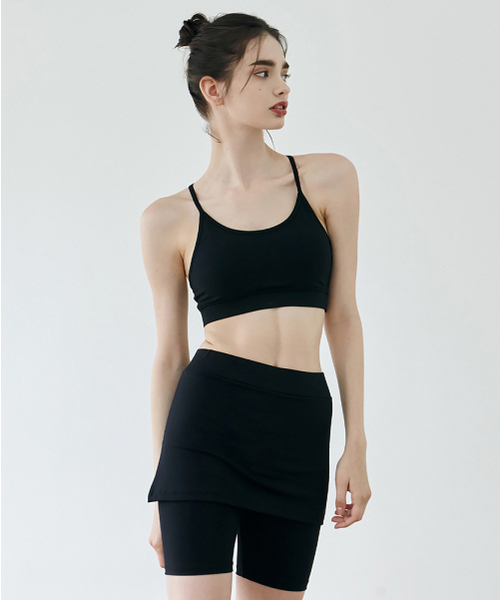DEVIWEAR(デヴィウェア)の「シンディ・ワイバック ブラトップ DEVI-TS0041-ブラック(チューブトップ・レディース・ブラック・S/L/M)」の1枚目の写真