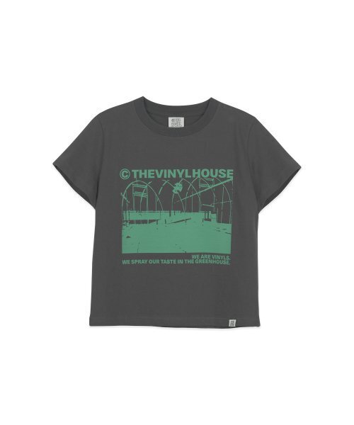 THEVINYLHOUSE(ザバイニルハウス)の「GREENHOUSE TEE CHARCOAL (VH2DSUT518A)(Tシャツ/カットソー・レディース・その他・M/S/L)」の4枚目の写真