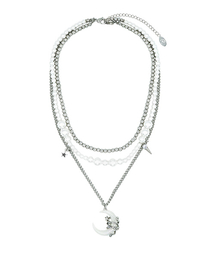 RANDOMOFF（ランダムオフ）の「Mercury moon 3layered Necklace（ネックレス）」