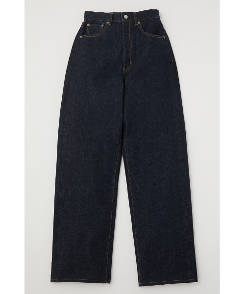 MOUSSY(マウジー)の「HW LOOSE STRAIGHT OW(デニムパンツ・レディース・ワンウォッシュ・23inch/24inch/25inch/26inch)」の5枚目の写真