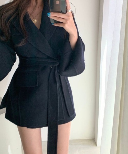 Ritzy(リッツィー)の「ウエストベルト コート(その他アウター・レディース・ベージュ・FREE)」の19枚目の写真