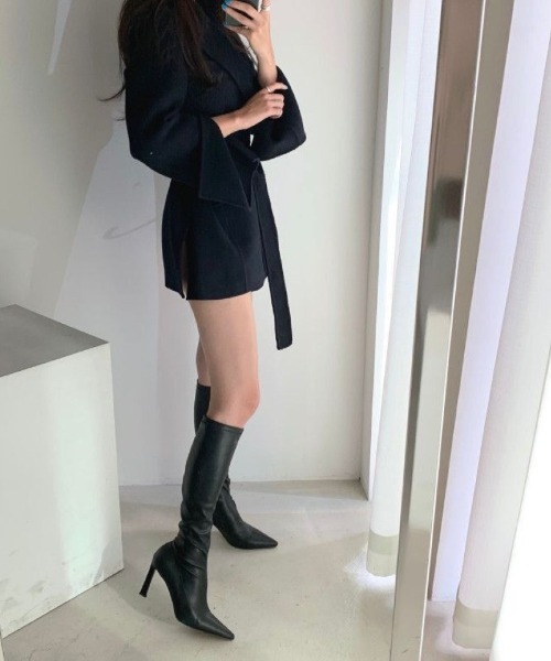Ritzy(リッツィー)の「ウエストベルト コート(その他アウター・レディース・ベージュ・FREE)」の13枚目の写真