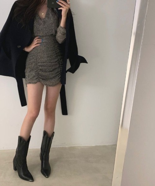 Ritzy(リッツィー)の「ウエストベルト コート(その他アウター・レディース・ベージュ・FREE)」の5枚目の写真