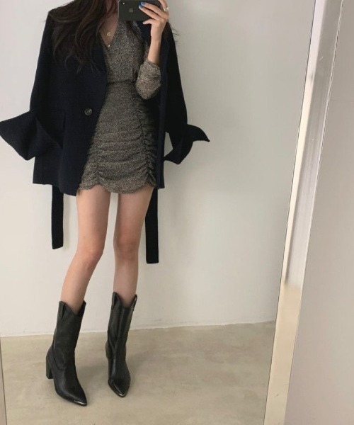 Ritzy(リッツィー)の「ウエストベルト コート(その他アウター・レディース・ベージュ・FREE)」の9枚目の写真