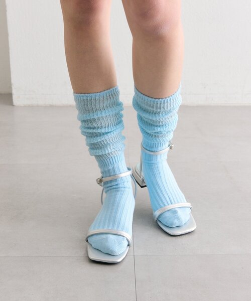 mystic（ミスティック）の「カラールーズソックス（ソックス/靴下・レディース・ピンク/ブルー・ONE SIZE）」の5枚目の写真