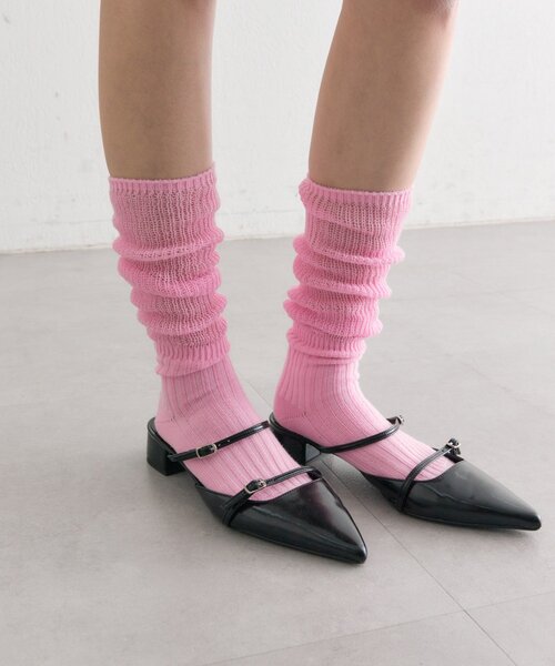 mystic（ミスティック）の「カラールーズソックス（ソックス/靴下・レディース・ピンク/ブルー・ONE SIZE）」の8枚目の写真