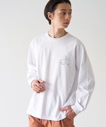 KiyokazuTsujino プリントロングスリーブTシャツ