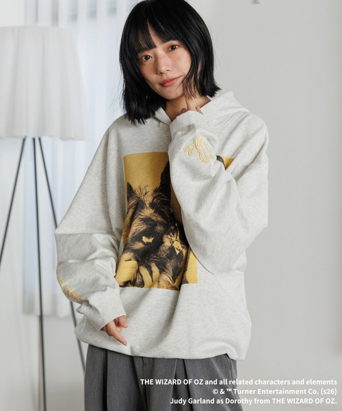 PBLIM（ページボーイリム）の「《UNISEX》カラーフォトパーカー【PBLIM/オズの魔法使】（パーカー・レディース・グレー/ネイビー・MEDIUM/LARGE）」の14枚目の写真