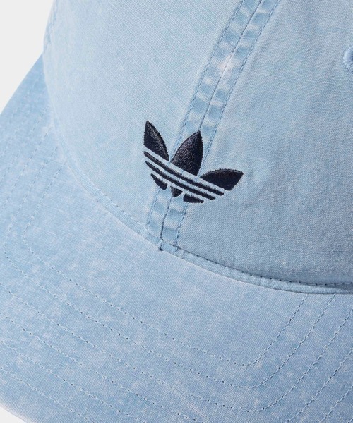adidas(アディダス)の「【adidas originals/アディダスオリジナルス】ベースボール ウォッシュド キャップ/ユニセックス Q3940 CAP(キャップ・メンズ・スミクロ・フリー)」の10枚目の写真