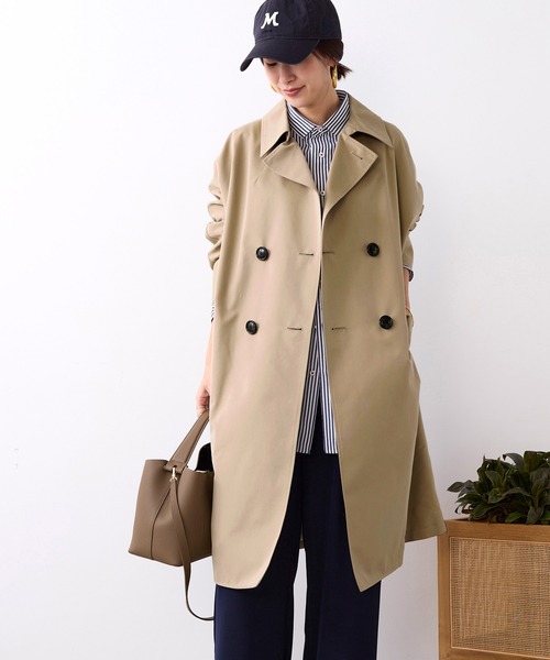 TICCA（ティッカ）の「【TICCA】テントトレンチコート（トレンチコート・レディース・ベージュ・1）」の6枚目の写真