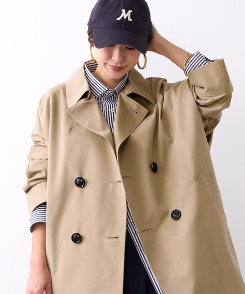 TICCA（ティッカ）の「【TICCA】テントトレンチコート（トレンチコート・レディース・ベージュ・1）」の7枚目の写真