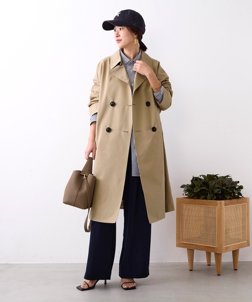 TICCA（ティッカ）の「【TICCA】テントトレンチコート（トレンチコート・レディース・ベージュ・1）」の12枚目の写真