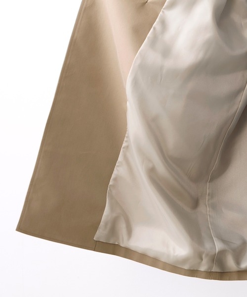 TICCA（ティッカ）の「【TICCA】テントトレンチコート（トレンチコート・レディース・ベージュ・1）」の2枚目の写真