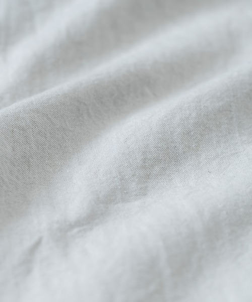 quadro（クオドロ）の「コットンブロードシャンブレーワンプリーツパンツ（その他パンツ・レディース・ブラック/カーキ/グレー・FREE）」の13枚目の写真