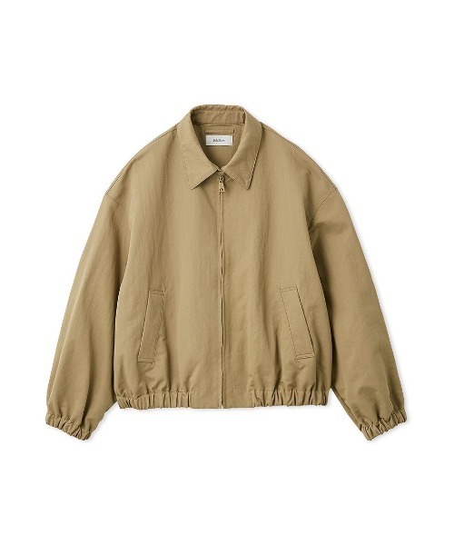 Mila Owen（ミラオーウェン）の「フォルムデザインスウィングトップ（ブルゾン・レディース・ライトブルー/アイボリー/ベージュ・1/0）」の2枚目の写真