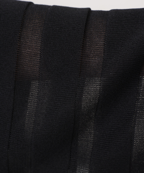 JOURNAL STANDARD LUXE（ジャーナルスタンダード　ラックス）の「シアーボーダー ボートネックプルオーバー（ニット/セーター・レディース・ホワイト/ブラック/オレンジ/ネイビー・FREE）」の14枚目の写真
