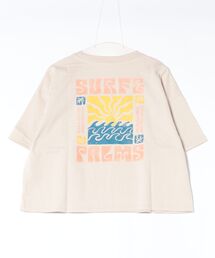 【Kahiko】SURF&Palms デインTシャツ