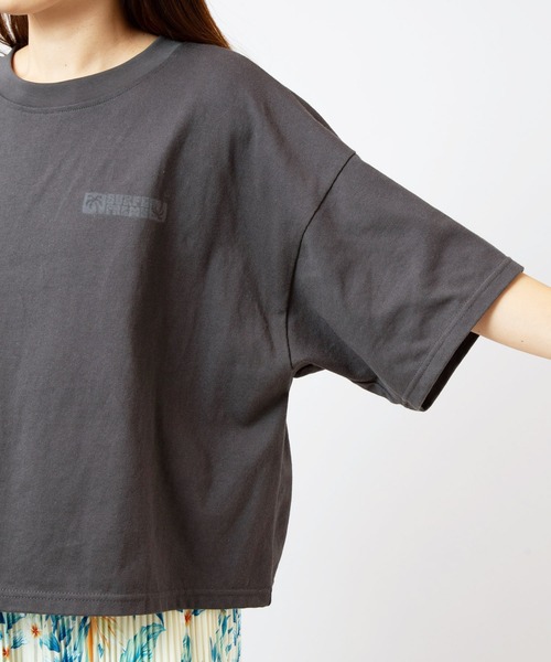 Kahiko（カヒコ）の「【Kahiko】SURF＆Palms デインTシャツ（Tシャツ/カットソー・レディース・チャコール/ブルー/オフホワイト・FREE）」の6枚目の写真