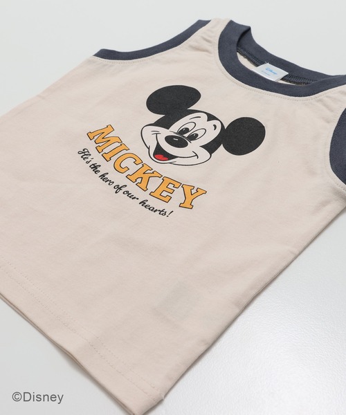 Disney(ディズニー)の「〈ディズニー〉ミッキーマウス/タンクトップ(タンクトップ・キッズ・オートミール/クリーム・80cm/90cm/100cm/110cm/120cm/130cm)」の10枚目の写真