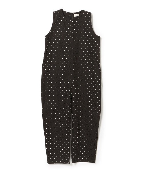 BEAMS HEART（ビームスハート）の「麻混 オールインワン（つなぎ/オールインワン・レディース・その他/ブラック/ブラウン系その他3・FREE）」の3枚目の写真