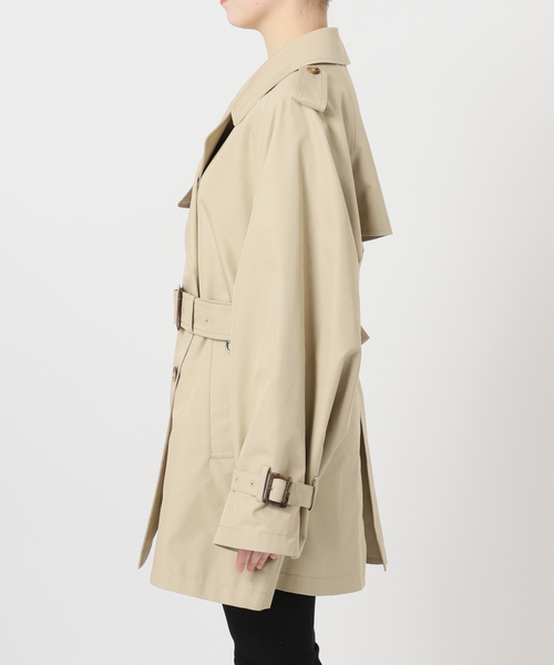 JOURNAL STANDARD（ジャーナルスタンダード）の「《追加2》ハイカウントミディートレンチコート（トレンチコート・レディース・ベージュ系その他・36/38）」の18枚目の写真