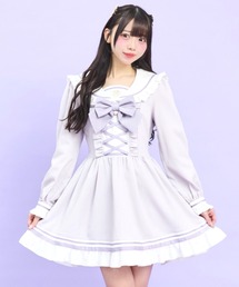 Secret Honey | フロントレースアップセーラーワンピース(ワンピース)