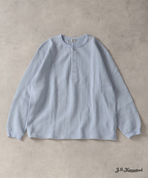 JOURNAL STANDARD J.S HOMESTEAD（ジャーナルスタンダードホームステッド）の「J.S.Homestead / レノ メッシュ ファブリック ヘンリー ネック ロンT（Tシャツ/カットソー）」