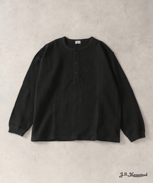 JOURNAL STANDARD J.S HOMESTEAD | J.S.Homestead / レノ メッシュ ファブリック ヘンリー ネック ロンT(Tシャツ/カットソー)