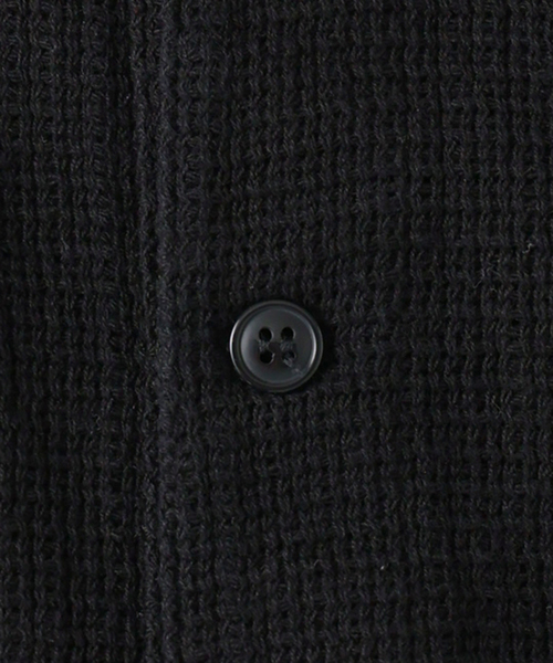 JOURNAL STANDARD J.S HOMESTEAD（ジャーナルスタンダードホームステッド）の「J.S.Homestead / レノ メッシュ ファブリック ヘンリー ネック ロンT（Tシャツ/カットソー・メンズ・ブラック/サックスブルー/アイボリー/ブラウン系その他・MEDIUM/LARGE）」の13枚目の写真