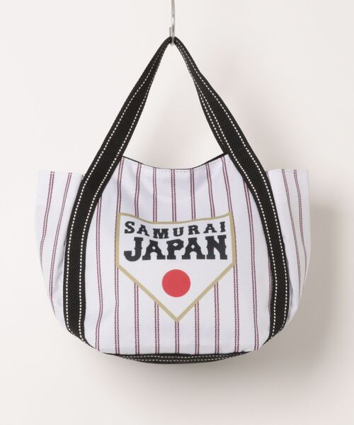 baron（バロン）の「侍ジャパン　ミニバルーントート（トートバッグ・レディース・ホワイト・FREE）」の4枚目の写真