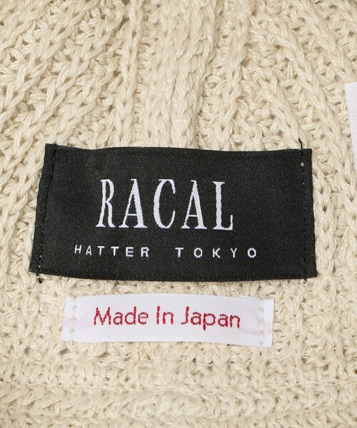 RACAL（ラカル）の「【別注】＜Racal＞リネン ニット セーラー ハット（ハット・メンズ・ブラック/ナチュラル・FREE）」の12枚目の写真