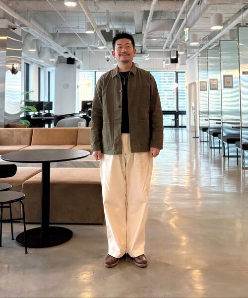 OUTSTANDING(アウトスタンディング)の「USN N-3 HBT JACKET_OLIVE GREEN(ミリタリージャケット・メンズ・その他・SMALL/MEDIUM/LARGE)」の12枚目の写真