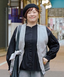 【さかもってぃ企画】食後でもすっきり見えちゃうブラウス