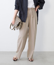 MICA&DEAL（マイカ＆ディール）の「リネンライクイージーパンツ（その他パンツ）」