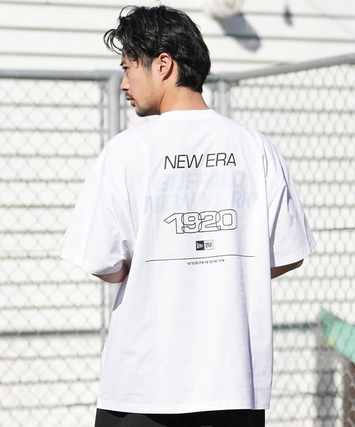 NEW ERA/ニューエラ 水着 ラッシュガード 半袖 Tシャツ UVカット 吸水