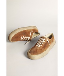 GOLDEN GOOSE | メンズ Space-Starシューズ タバコ スエード(スニーカー)