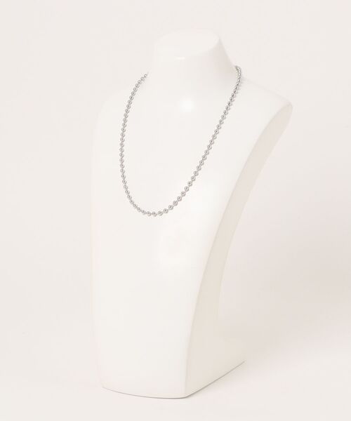 Revo.（レボ）の「ボールチェーン ネックレス サージカルステンレス【UNISEX】（ネックレス・メンズ・シルバー・FREE）」の2枚目の写真