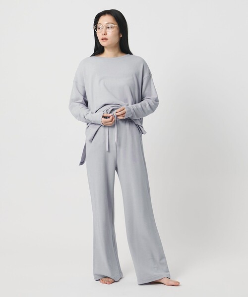 MARW UNITED ARROWS(マルゥ ユナイテッドアローズ)の「<MARW UNITED ARROWS>シアー スウェット プルオーバー(スウェット・レディース・グレー系/ブラック/オフホワイト・FREE)」の4枚目の写真