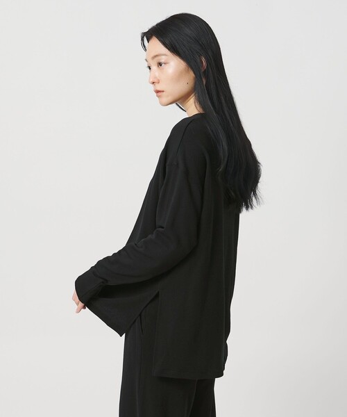 MARW UNITED ARROWS(マルゥ ユナイテッドアローズ)の「<MARW UNITED ARROWS>シアー スウェット プルオーバー(スウェット・レディース・グレー系/ブラック/オフホワイト・FREE)」の7枚目の写真