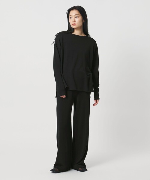 MARW UNITED ARROWS(マルゥ ユナイテッドアローズ)の「<MARW UNITED ARROWS>シアー スウェット プルオーバー(スウェット・レディース・グレー系/ブラック/オフホワイト・FREE)」の8枚目の写真